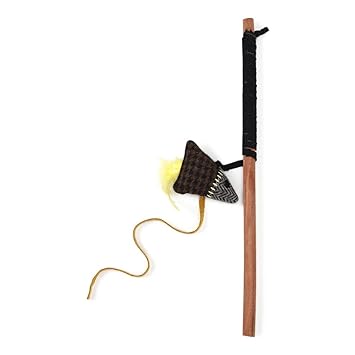 Heads Up For Tails Paws for Earth Cat Wand Toy - Fish