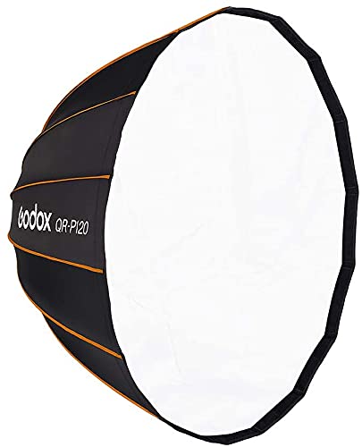Godox QR-P120 120cm パラボリックソフトボックス グリッド付き Amazon | Godox ソフトボックス QR-P120 Φ120cm ライトボックス