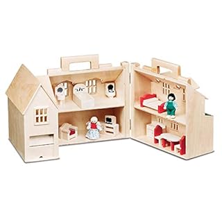 hape family pets wooden doll house animals