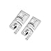 HQMaster Narrow Rolled Hem Presser Foot Sewing Machine Roll Roller Hemmer Press Feet 4mm & 6mm Set Fits Most Low Shank Snap-On Singer, Brother, Euro-Pro, Janome, Kenmore, White, Juki, Simplicity, Elna