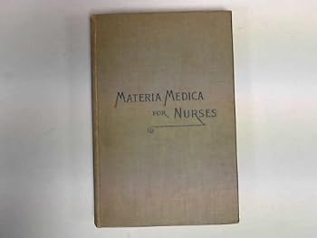 Hardcover Text-book of materia medica for nurses, Book