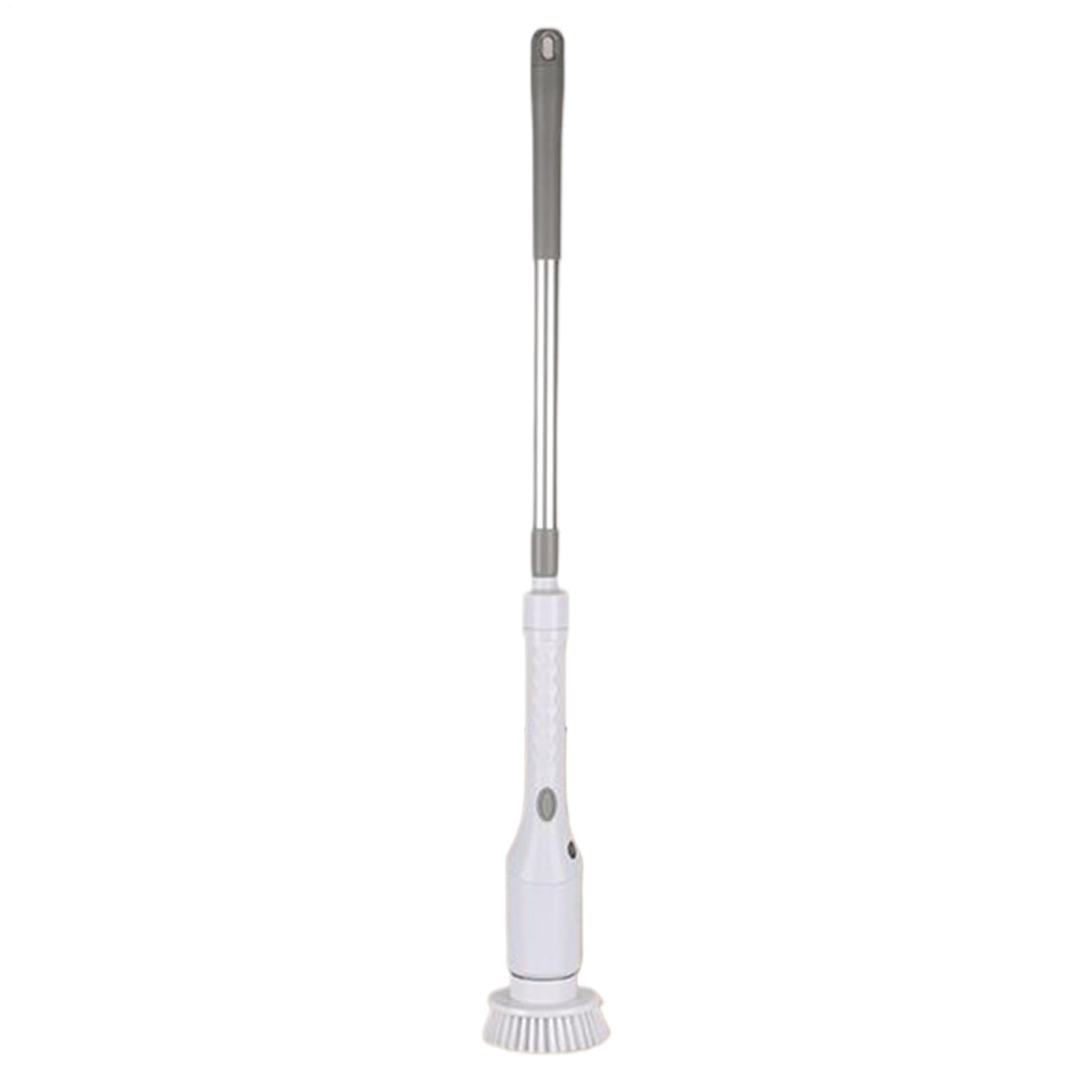 Brosse de nettoyage électrique pour salle de bain et carrelage avec manche long