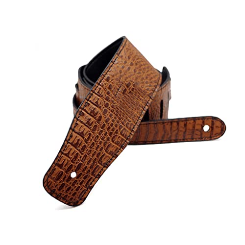 ZTTTD Sangle de Guitare élargie de Guitare Folklorique Puan Accessoires d’instruments de Sangle Marron Noir en Cuir… - Les Beatles, Paul McCartney, John Lennon, RIngo Starr, George Harrison ZTTTD Sangle de Guitare élargie de Guitare Folklorique Puan Accessoires d'instruments de Sangle Marron Noir en Cuir…