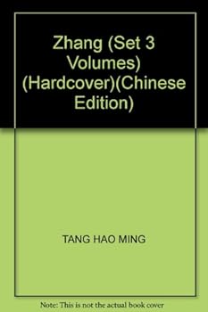 Hardcover Zhang (Set 3 Volumes) (Hardcover) Book