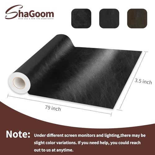 image for Shagoom Leather Repair Patch, Strong Sticky Repair Patch Self Adhesive
