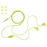 Exceptional noise isolation Superb sound output and enhanced bass Neodymium dynamic micro-drivers 46" earphone cable Three different sizes of washable silicone inserts for secure fit and maximum comfort