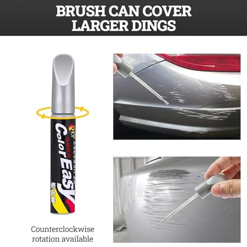 3 Stück Silber Auto Lackstift Lack Reparaturstift Silber Auto Lackstift Lackreparaturstift Autolack Kratzer Entfernen Lackstift Silber Metallic Lackstift Silber Glänzend 12 Ml Korrodiert Autos Nicht