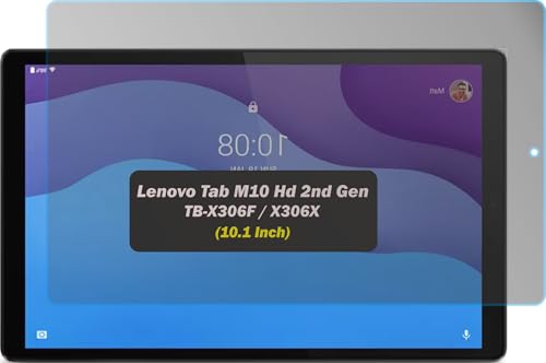 Image of Privacy Anti Peep Matte Screen Guard Compatible With Lenovo Tab M10 Hd 2nd Gen, Lenovo Tab M10 HD Gen 2 (10.1 Inch Tablet) (TB-X306F /X306X) Screenguard Not a Tempered Glass Screen Protector