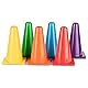 Champion Sports Hi Sichtbarkeit Flexible Kegel aus Vinyl, C9SET, Mehrfarbig, 23 cm