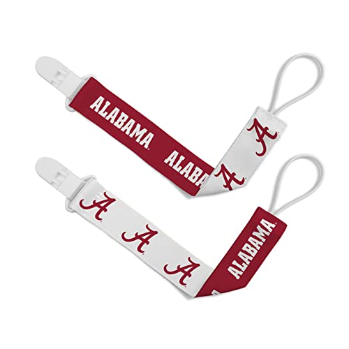 Image of BabyFanatic Officially Licensed Unisex Pacifier Clip 2-Pack - NFL