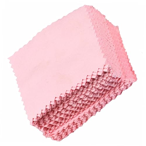 Holibanna 50 Paños De Limpieza para Quitar La Suciedad Accesorios De Mantenimiento De Joyas Paños De Limpieza Paños De Franela para Gafas