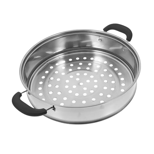 SECFOU Vaporera De Acero Inoxidable, Vaporera Eléctrica, Cesta De Vapor Para Verduras, Vaporera Para Olla Arrocera, Vaporera, Placa Para Cocinar Al Vapor Verduras, Vaporera Para Olla