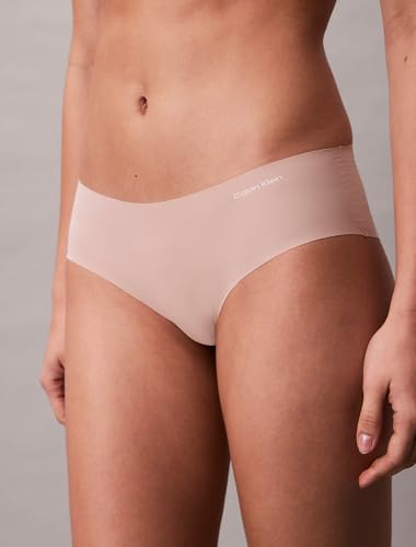 Image of Calvin Klein womens Invisibles Seamless Hipster Panties, Multipack