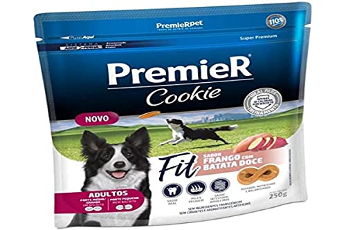 PREMIER COOKIE CAES ADULTO FIT BATATA DOCE 250G