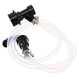 Hoement Conjunto de para Barril de Cerveza Ball Lock Línea de Líquido Transparente Montaje Completo para Dispensador de Bebidas Doméstico Antileak y Seguro para Eventos