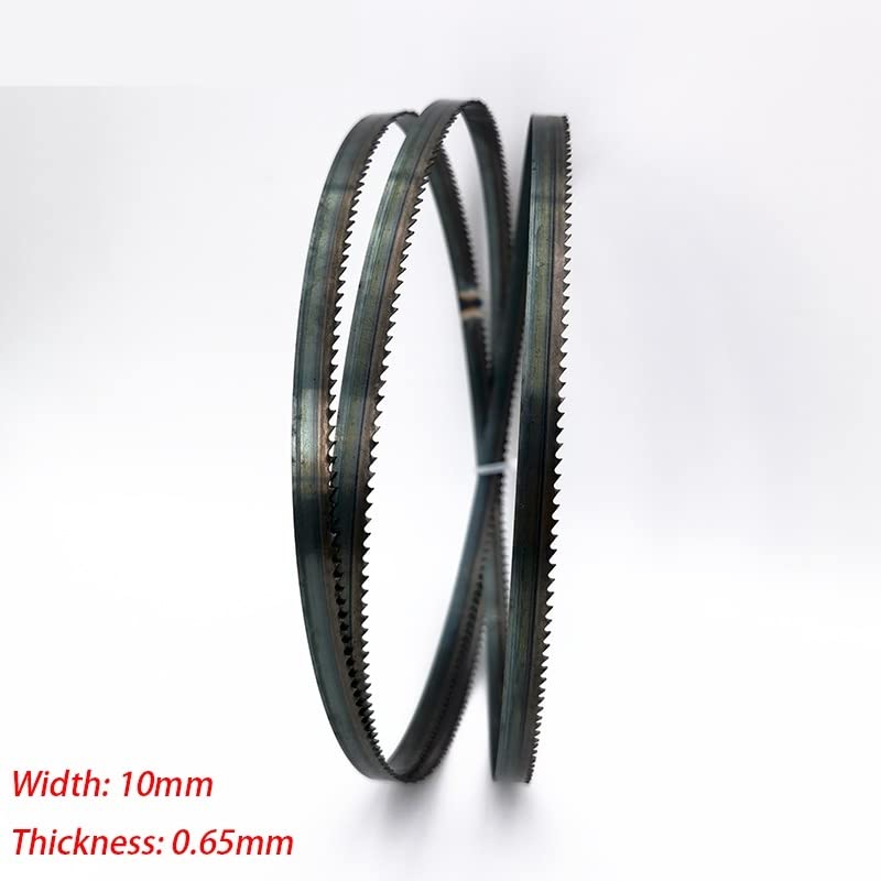 Brzeszczot piły, 2 sztuki 10-calowych brzeszczotów taśmowych 1826 mm. 10-calowe; bimetaliczne brzeszczoty do drewna M42 cięcia krzywej z 6 8 14 zębami na cal(10mm,4 Tooth)