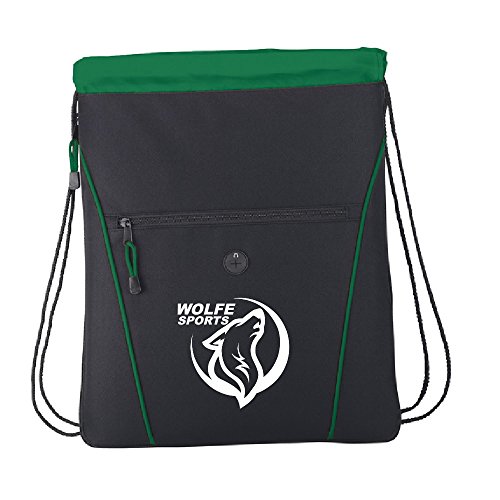 Wolfe Professional Pickleball Sling Bag - Crossbody Backpack for Women & Men - Zipper Pockets with Headphone Anti-Theft Wire Bag in Multicolour