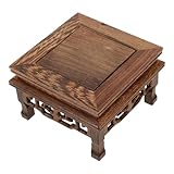 Matériau : fabriqué en bois massif, ce support est conçu pour durer et offre une base solide et fiable pour vos objets décoratifs. socle en bois, petit support de table