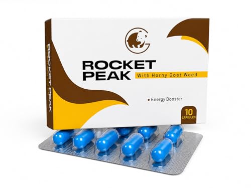Rocket Peak Driven and Satisfying Beads Energy Beads | Extra Strength Natural Mix | 10 Pearls Beads