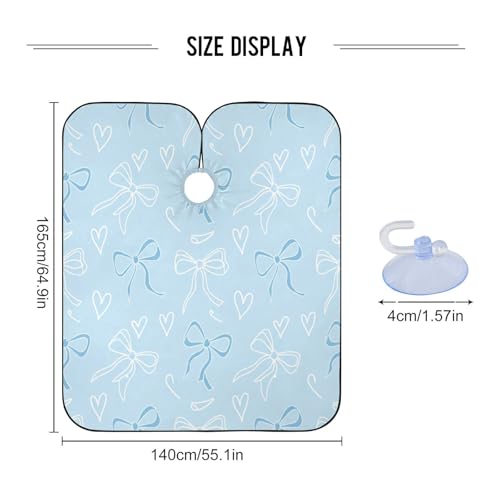 Capa Impermeable Profesional para Corte de Pelo MAOBLYR miniatura 3