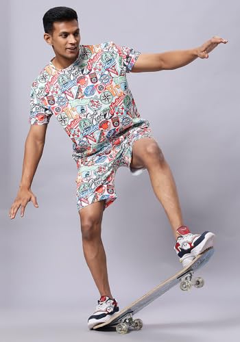 Image of Wear Your Opinion Coord Set for Men T-Shirt & Short Nightwear Set | Night Suit, Beachwear, Laungewear