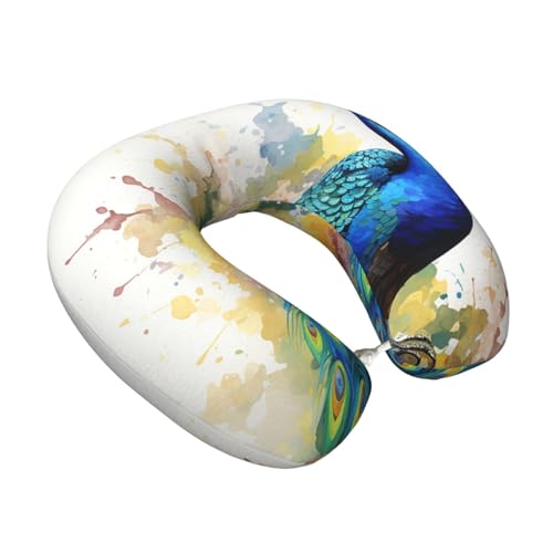 Almohada U de espuma viscoelástica tamaño único miniatura 2