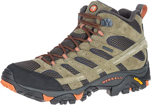 Merrell Men's Moab 2 Mid Waterproof Hiking Boots