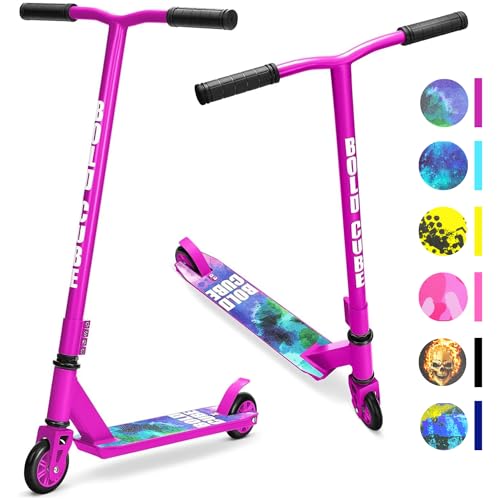BOLDCUBE Stunt Scooter for Kids Ages 6-12 8-12 Years | Freestyle Pro 360° |...
