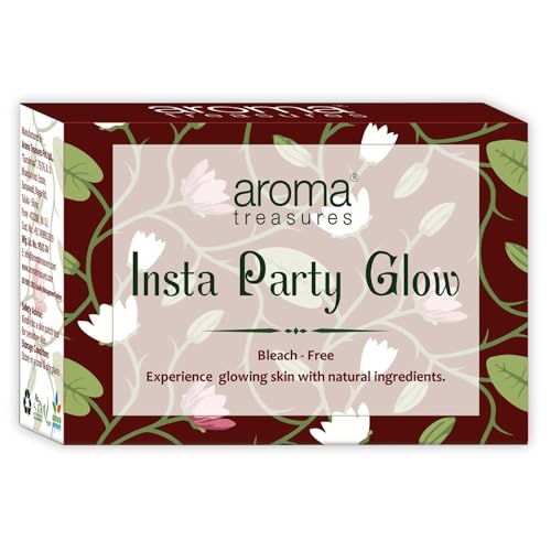 Image of Aroma treasures Insta Party Glow one time use kit for all skin type