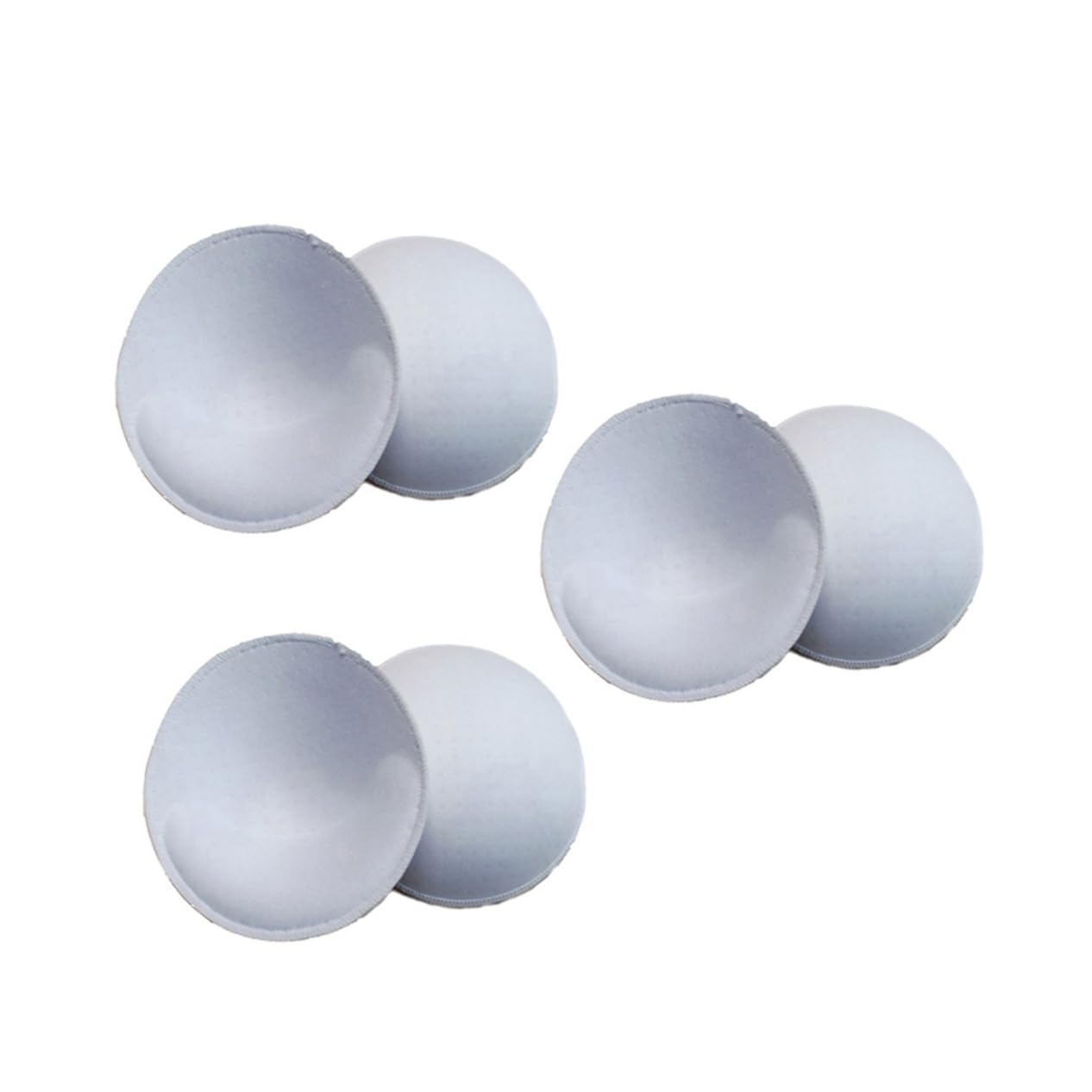 GALPADA 9 Pares inserciones de sujetador Almohadilla redonda para realzar los senos forros de sujetador traje de baño acolchado bikinis bañador biquinis almohadillas de sujetador