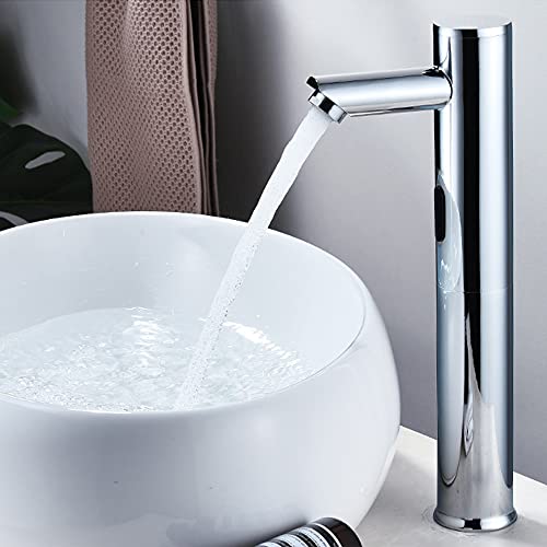 Aolemi Wand-Wasserhahn Mit Doppelgriff – Gebürstetes Nickel, Schwenkbarer Auslauf, Verstellbarer Lochabstand