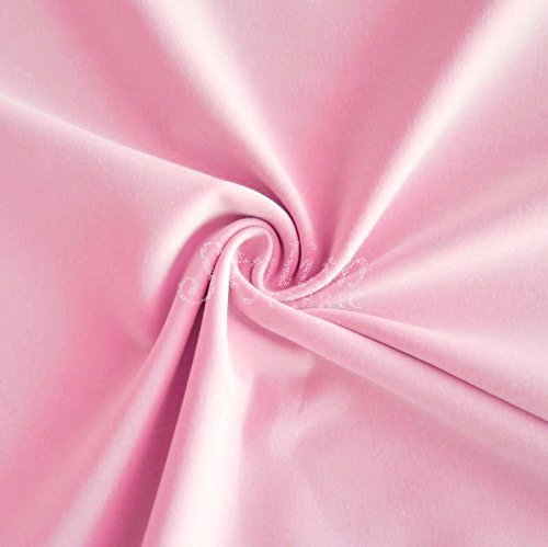 Pink Lite Matte Tricot Knit Fabric for Swimwear Activewear Sportswear -1 Yard