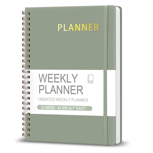 Undated Weekly Planner, Weekly To Do List Notebook...