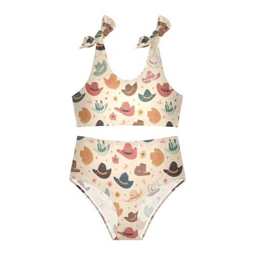 Toddler Girls Bikini Set Swimsuits Kid Bowknot Swimwear 2 Piece Bathing Suit 3-12T3