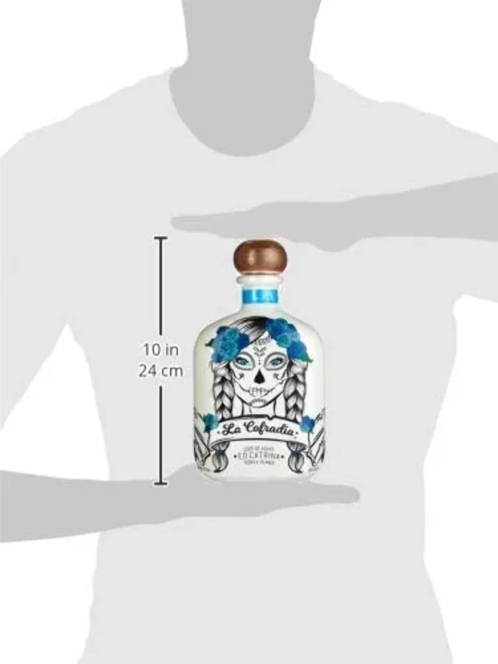 La Cofradia Catrina Bianco Agave Tequila - 700 ml