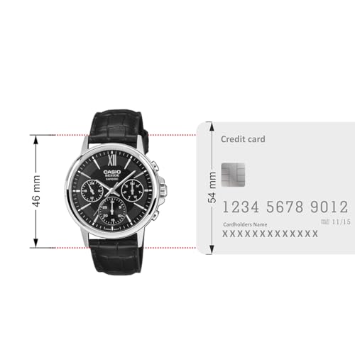 Image of Casio Enticer Men BMS-300L-1AVDF Analog Black Watch Men (A2544)
