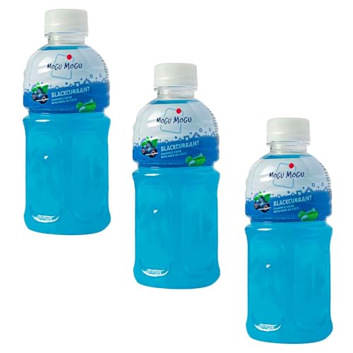Mogu Mogu sabor a grosella negra 320 ml - Pack 3 unidades (3x320ml)