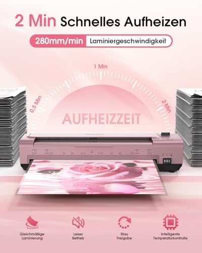 Machine à plastifier A3 A4 avec film chaud froid pour plastification de bureau