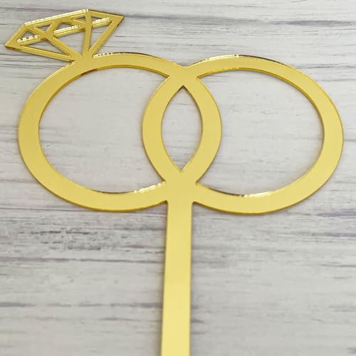 Jieein NJ-0723 Diamond Ring Cake Topper thumb #3