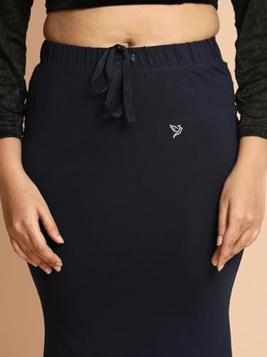 Image of TWIN BIRDS Women Cotton Elastane Saree Shaper | Shapewear Petticoat Support