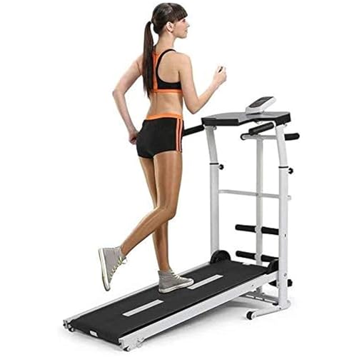 Image of Running Machines Treadmill,Multifuncional Home Treadmill Office Desk Treadmill,Folding Manual Treadmill,Portable Walking Machine Fitness Exercise,for Home