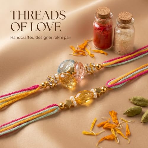 Image of Healthy Treat Magic Box Rakhi Hamper for Brother with Dry Fruits, 18 Items | Rakhi Pair, Roli Chawal, Almonds, Cashews, Seed Mix, Gud Chana, Gud Saunf, Sesame Peanut, Chocolate Laddoo, Raksha Bandhan