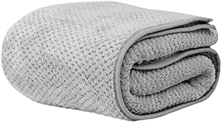 Bath Towels Large Bath Sheets Microfiber Soft Highly Absorbent Bath Sheet with Gift Box, Grey (90 x 180 cm, 1 Pack)