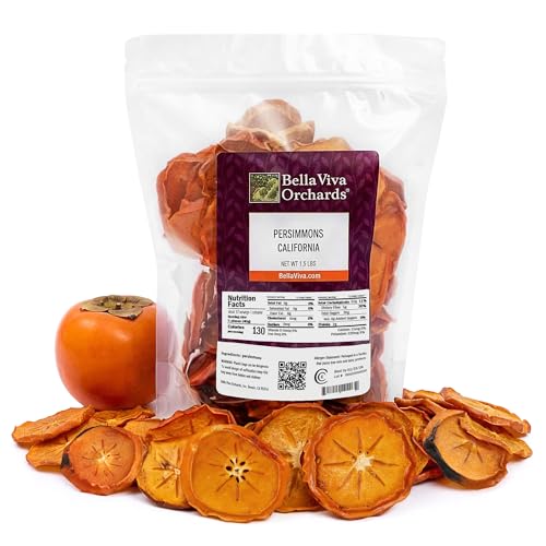 Bella Viva Dried Persimmons, 1.5 lb – California Dried, Upcy...