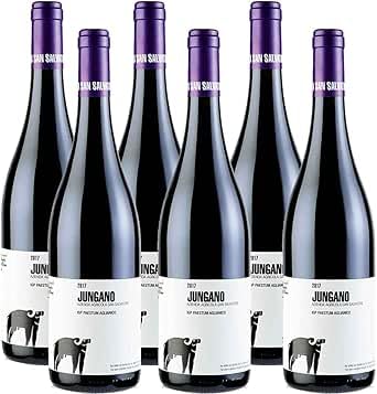 Aglianico IGP Paestum Jungano | San Salvatore | Vino Rosso Raffinato Campania | 6 Bottiglie 75Cl | Idea Regalo