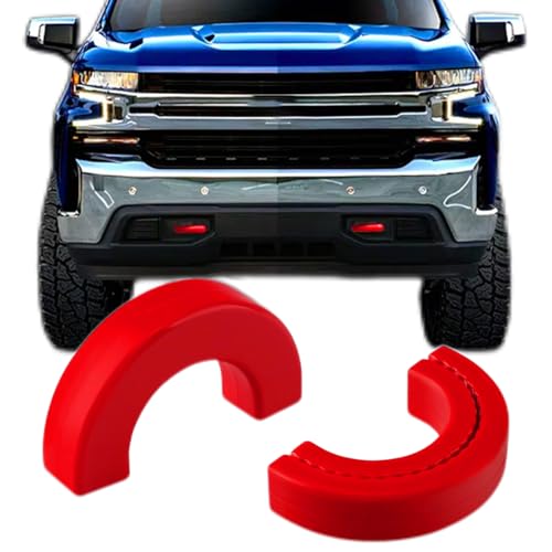 Custom Tow Hook Covers Compatible with 2007-2024 Chevry Silverado 1500