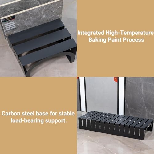 Soporte de muestras de suelo resistente con estructura de metal para losas 5