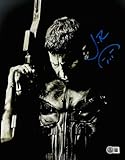 JON BERNTHAL SIGNED THE PUNISHER 11x14 PHOTO SKETCH AUTOGRAPH DAREDEVIL BAS K398