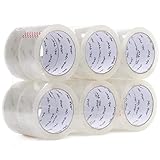 Mr. Pen- Packing Tape,12 Pack, 2" Wide, 60 Yards, Clear Moving Tape Refills for Boxes