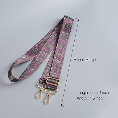 Image of chushui Replacement Purse Strap,Wide Adjustable Crossbody Straps for Handbags